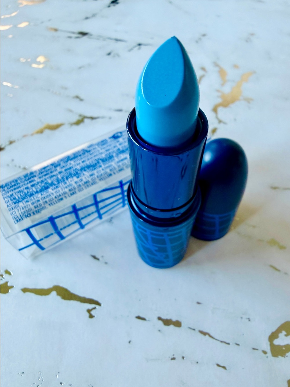 BNIB MAC Cosmetics Limited Edition Chromemat Lipstick in Shockvalue